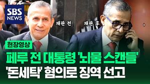 [영상] 페루 전 대통령 '뇌물 스캔들', '돈세탁' 혐의로 징역 선고받은 오얀타 우말라 전 페루 대통령 부부