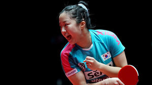 ITTF 여자월드컵에 출전한 신유빈(사진=ITTF 홈피 제공, 연합뉴스)
