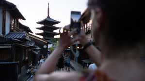 일본 교토 관광객(사진=게티이미지)