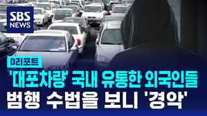 [D리포트] 외국인 끌어들여 '대포차' 렌트사업&hellip;무더기 검거