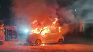 김포 길거리서 차량 훔친 뒤 불 지른 50대 긴급체포