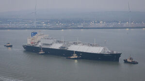 미국 메릴랜드주에 위치한 BHE GT&S가 그레인 LNG 수입 터미널로 들어오고 있다.(사진=게티이미지)