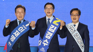 김동연 "제 목표는 이기는 것"&hellip;김경수 "지금부터 시작"