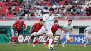 K리그1 선두 대전, '10명' 김천에 2-0 승리&hellip;주민규 PK로 7호 골