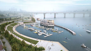 수상 레포츠 센터 조감도 (사진=서울시 제공, 연합뉴스)