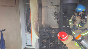 조치원 도시형생활주택 화재 (사진=세종소방본부 제공, 연합뉴스)