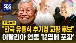[자막뉴스] 이탈리아 언론 "유흥식 추기경 교황 후임자 후보 12명에 포함"