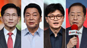 국민의힘 김문수 안철수 한동훈 홍준표 대선 경선 후보 (사진=연합뉴스)