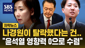 [자막뉴스] 나경원이 탈락했다는 건&hellip;"윤석열 영향력 0에 수렴" 이준석의 진단
