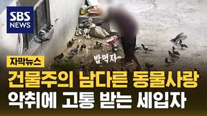 [자막뉴스] 건물주의 남다른 동물 사랑&hellip;코 막고 고통 받는 세입자들