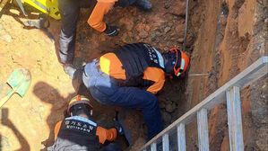 경기도 고양 도로 공사 현장에서 매몰 사고&hellip;2명 사상