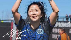 캐나다 리그 이민아, 소속팀 '1호골' 주인공