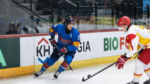 김상욱 2골&hellip;남자 아이스하키 대표팀, 중국 격파하고 2연승