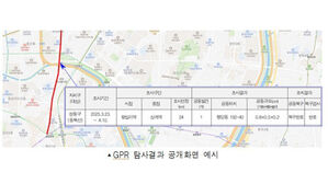 서울시, 싱크홀 '지표투과레이더 특별점검' 결과 공개