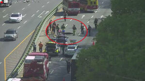 서울시 강동구 길동사거리 싱크홀(사진=서울시 TOPIS 캡쳐, 연합뉴스)