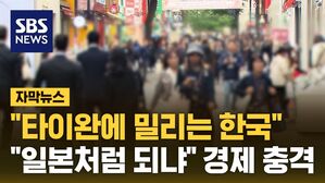 자막 타이완 추월