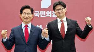 김문수&middot;한동훈, 국민의힘 결선 진출(사진=연합뉴스)