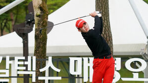 안성현의 GS칼텍스 매경오픈 1라운드 경기 모습 (사진=대한골프협회 제공, 연합뉴스)