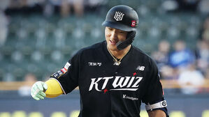 안현민, 9회 극적 동점 투런포&hellip;kt, 두산과 무승부