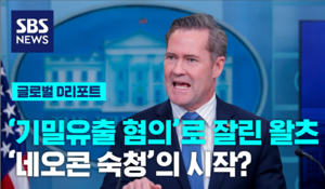 [글로벌D리포트] 왈츠 국가안보보좌관 경질&hellip;'네오콘 숙청'의 시작?