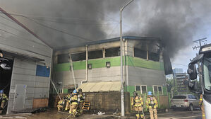 화재현장 (사진=경기도소방본부 제공, 연합뉴스)