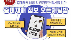 중대재해 사이렌(오픈채팅방) 검색 및 가입방법(사진=고용노동부 제공, 연합뉴스)