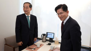 김문수-한덕수 단일화 회동 결렬&hellip;"합의된 사항 없다"