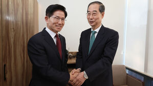 김문수-한덕수 대선 단일화 위한 회동(사진=공동취재, 연합뉴스)