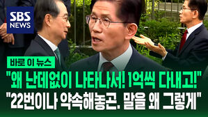 [바로이뉴스] "왜 난데없이 나타나서! 1억씩 다 내고!"&hellip;"22번이나 약속해 놓곤 말을 왜 그렇게"