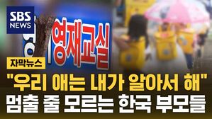 [자막뉴스] "뇌가 손해 본다" 경고에도&hellip;멈출 줄 모르는 한국 부모들