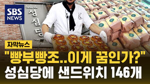 [자막뉴스] '빵부빵조'&hellip;꿈인가? "성심당에 간식 샌드위치 146개를"