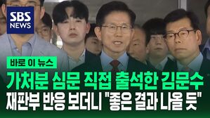 [바로이뉴스] 가처분 심문 직접 출석한 김문수&hellip;재판부 반응 보더니 "어제와 달라, 좋은 결과 나올 듯"