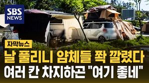 [자막뉴스] 날 풀리니 얌체들 쫙 깔렸다&hellip;여러 칸 차지하곤 "여기 좋네"