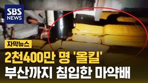 자막 부산항 마약
