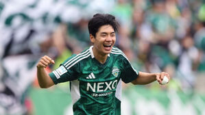 골 세리머니 하는 전북 전진우 (사진=한국프로축구연맹 제공, 연합뉴스)