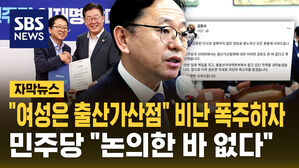 [자막뉴스] "여성은 출산 가산점" 비난 폭주하자&hellip;민주당 "논의한 바 없다"