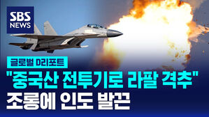 SBS NEWS 글로벌 D리포트 "중국산 전투기 로 라팔 격추" 조롱에 인도 발끈