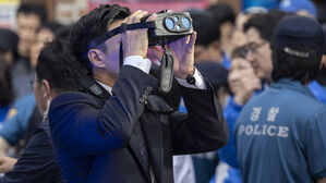 혹시 있을지 모를 위험에 대비해(사진=연합뉴스)