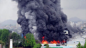 금호타이어 공장 절반 전소&hellip;주불 잡힌 듯