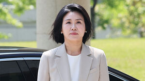 항소심 선고공판 출석하는 김혜경 씨