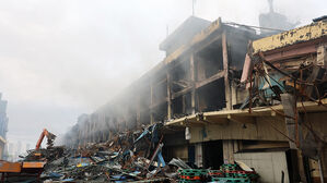 "80m 안쪽 도깨비불이 관건" 금호타이어 잔불 진화 총력