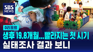 [D리포트] 어린이집 이용시기 빨라지고, 비용 부담은 감소