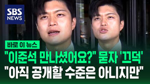 [바로이뉴스] "이준석 만나셨어요?" 묻자 고개 '끄덕'&hellip;"아직 공개할 수준은 아니지만"