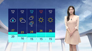 [날씨] 후텁지근하고 흐린 날씨 이어져요&hellip;내일 전국 곳곳 비