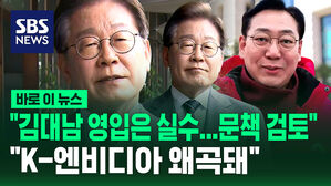 [바로이뉴스] "김대남 영입은 실수&hellip;문책 검토" "K-엔비디아로 기본사회 재원 충당은 왜곡돼"