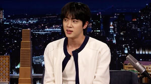 방탄소년단 진, '지미 팰런 쇼' 출연해 입담 뽐내