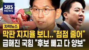[자막뉴스] 대선 막판 지지율 보니 "격차 점점 줄어"&hellip;"후보 빼고 다 양보" 급해진 국민의힘 단일화 재촉