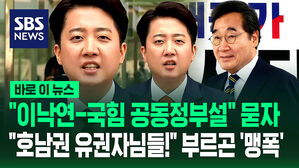 "이낙연, 국힘과 공동정부?" 질문에&hellip;"호남권 유권자님들!" 부르곤 '맹폭' [바로이뉴스]