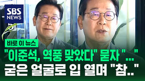 "이준석, 역풍 맞았다" 묻자 말 아낀 이재명, 굳은 얼굴로 입 열며 "참&hellip;" [바로이뉴스]