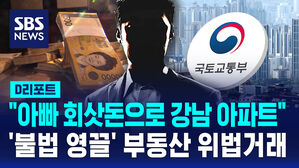 [D리포트] 가족 회사 3곳서 7억 '불법 영끌'&hellip;부동산 위법 거래 수법 보니